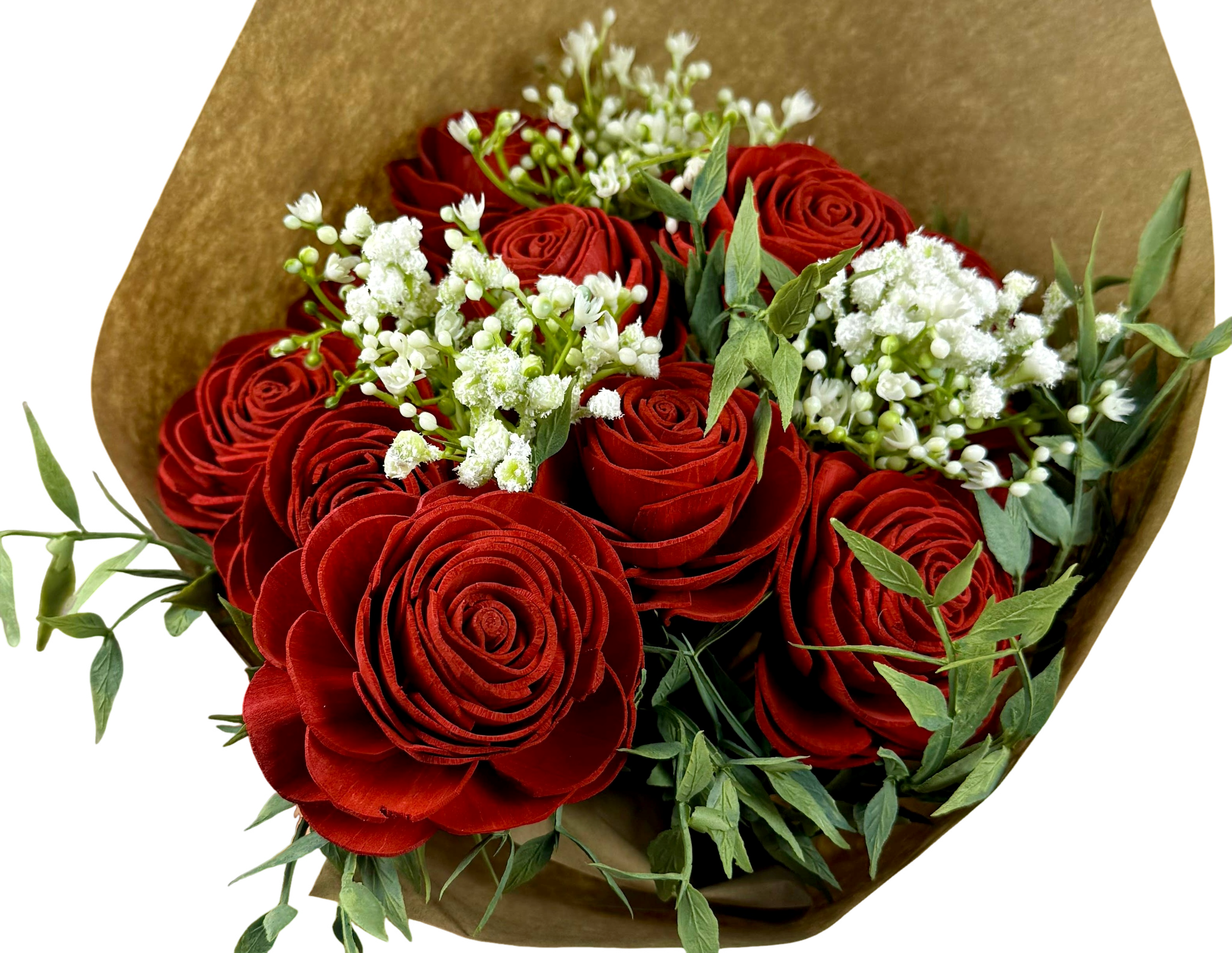 Fervent Red Sola Bouquet
